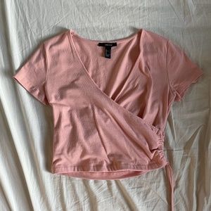 Forever 21 pink crop top